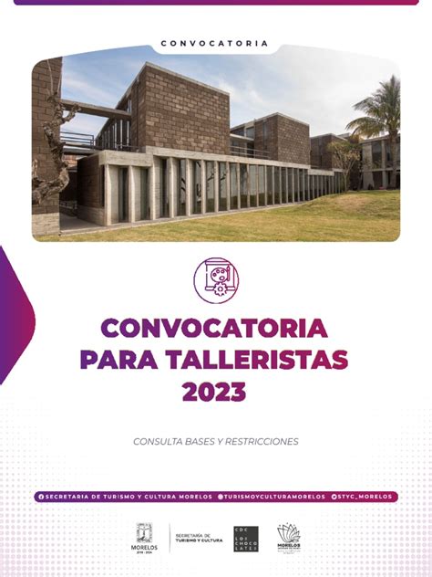 Convocatoria Para Talleristas 2023 Pdf