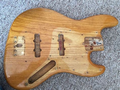 Fender Jazz Bass Body 1970 1974 Reverb