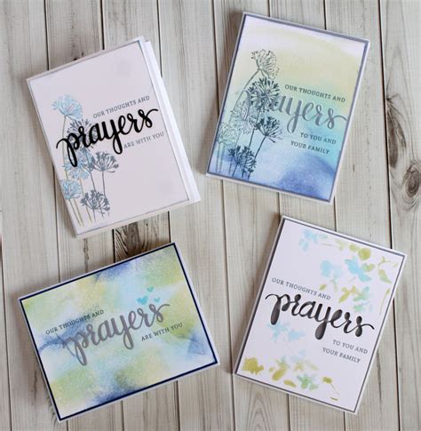 Taylor Stamped: Prayers Sympathy Cards