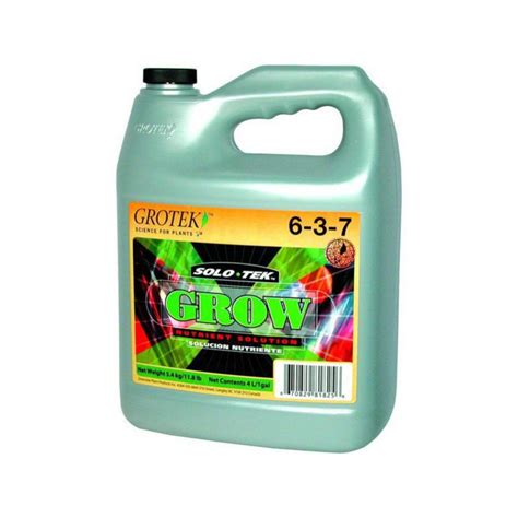 Engrais Solo Tek Grow L Grotek Nutrients Leroy Merlin