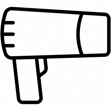 Hairdryer Hair Dryer Blow Icon Download On Iconfinder