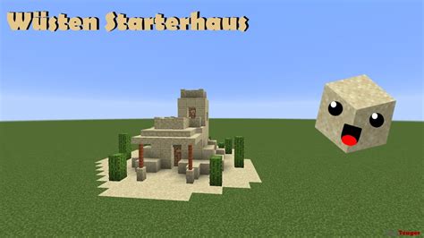 Minecraft Wüsten Starterhaus YouTube