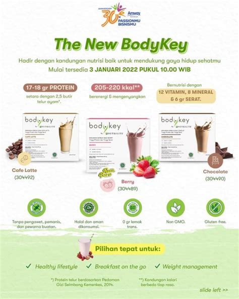 Amway Indonesia Launches Bodykey By Nutrilite Meal Replacement Shake