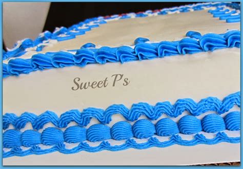 Simple Buttercream Borders Sweet Ps Cake Decorating And Baking Blog