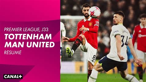 Le résumé de Tottenham Manchester United en streaming direct et