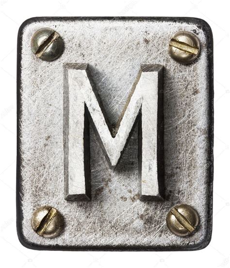 Metal letter Stock Photo by ©tuja66 22462291