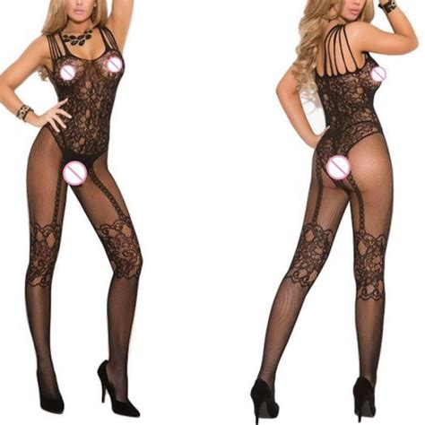 Lingerie Sexy Ouvert Entrejambe Bas Entrejambe Sans R Sille Pure Body Robe Collants V Tements De