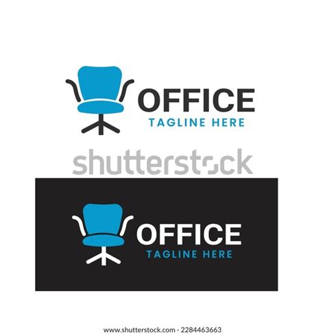 Office Furniture Logo Office Logo Design Stock Vector (Royalty Free ...