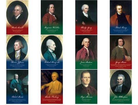 Founding Fathers Series 1 12 11x17 Posters