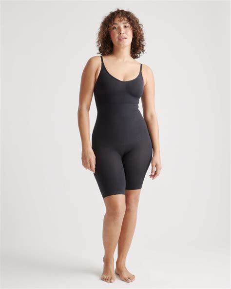 Quince Sculpting Mid Thigh Bodysuit Shopstyle Shapewear