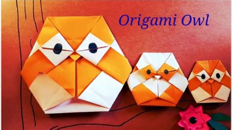 DIY Origami Owl How To Make An Easy Origami Owl Paper Crafts