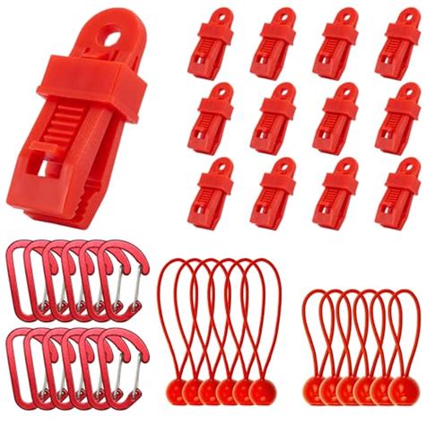 Snapklik Tentogala Tarp Clips Pcs Heavy Duty Lock Grip Kit