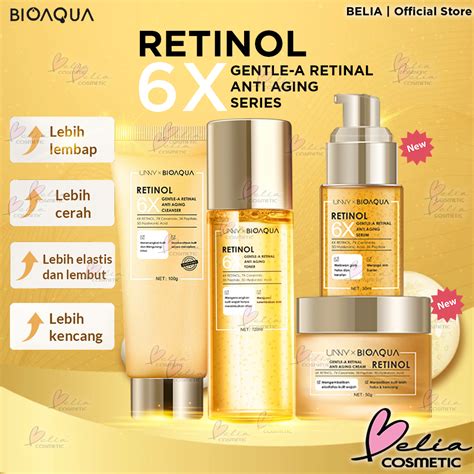 Jual BELIA BIOAQUA 6X Gentle A Retinol Anti Aging Skincare Retinol