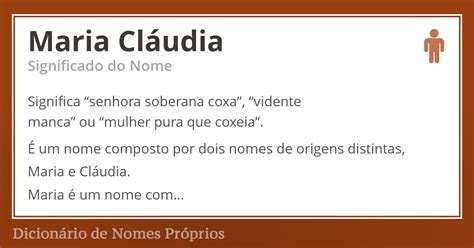 Significado De Nombre Claudia Captions Profile