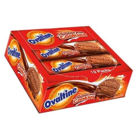 Jual Ovaltine Chocolate Malt Cookies Biskuit Cokelat X Gr