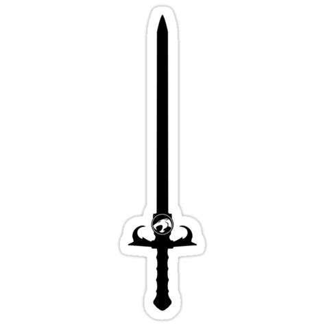 "Sword of Omens" Stickers by RetroFitted | Redbubble