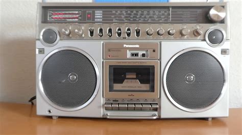 Panasonic Rx 5500 Ls Boombox Ghettoblaster Youtube