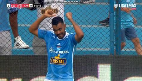 Gol Brenner Marlos En Sporting Cristal Vs Cantolao En Vivo Así Anotó