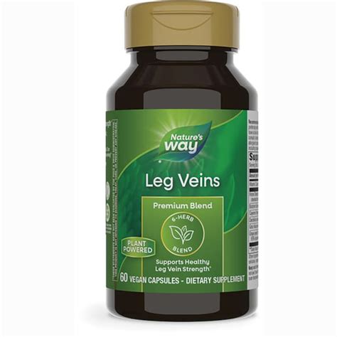 Nature S Way Leg Veins Support Blend 60 Veg Caps Swanson®