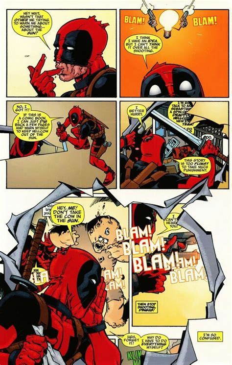 Best Of Deadpool Breaking The Fourth Wall Part 1 Comics Amino