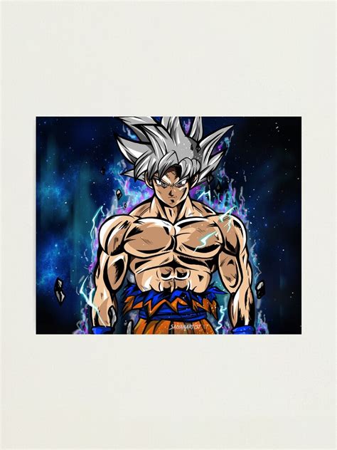 Goku Ultra Instinct Photographic Print For Sale By Saiyanartist