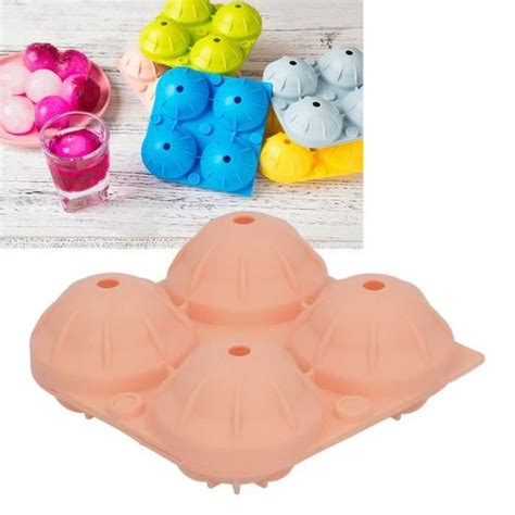 Yosoo Moule Gla Ons En Silicone Pour Boule De Glace Accessoire De