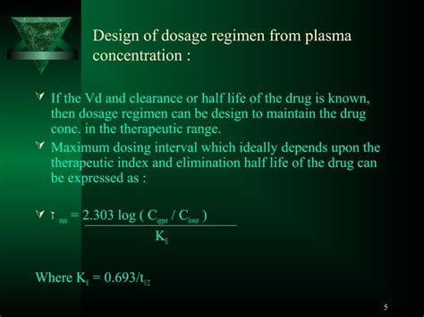 Dosage Regimen Ppt