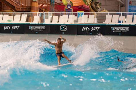 Media Skudin Surf At American Dream Indoor Wave Pool