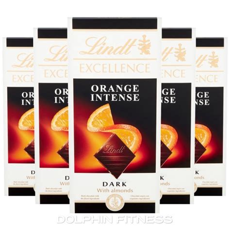 Lindt Excellence Dark Orange Intense Chocolate X G