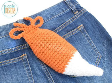 Detachable Fox Tail Crochet Pattern – IraRott Designs