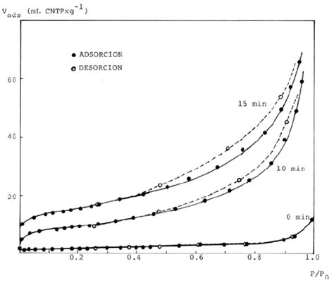 Isotermas De Adsorci N Desorci N De Nitr Geno G A Oc De