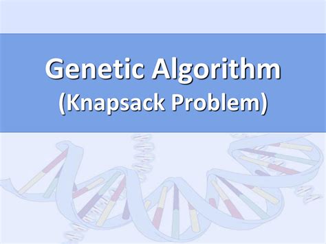 Solution Genetic Algorithm Problems Studypool