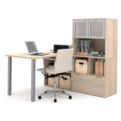 Bestar I3 By Bestar L-shaped Desk, Multi - Walmart.com - Walmart.com