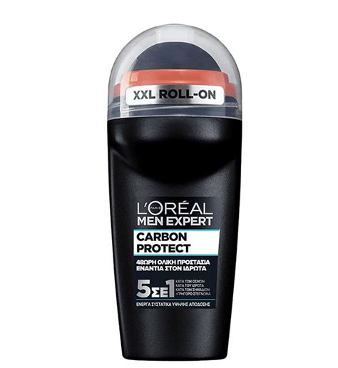 L Oreal Men Expert Carbon Protect In Anti Perspirant Roll On Ml