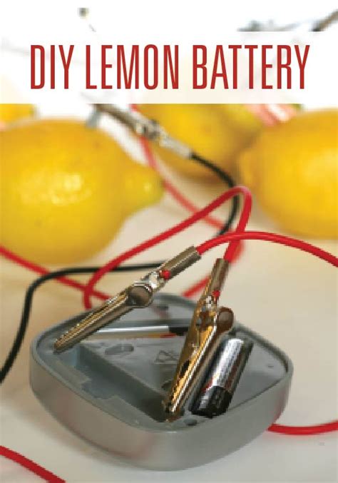 How To Make A Super Cool Lemon Battery For The Science Fair At Home