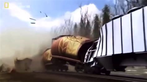 Hinton Train Collision Animation National Geographic Youtube