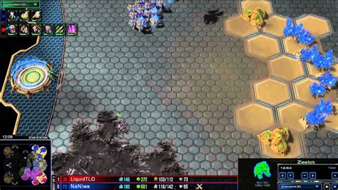 HD Starcraft 2 Naniwa V Liquid TLO PvZ Heart Of The Swarm YouTube