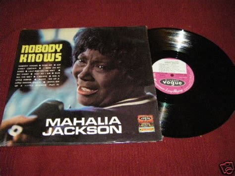 Lp Mahalia Jackson Nobody Knows Original French µ Ebay