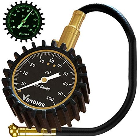 Tire Gauge Psi Heavy Duty Tire Pressure Gauge Certified Ansi