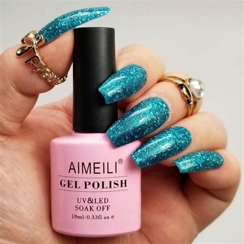 Ehskzjh Vernis Semi Permanent Ml Paillet Vernis Ongles Gel Uv Led