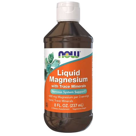 Now Foods Liquid Magnesium (237 ml) | RichesM Healthcare
