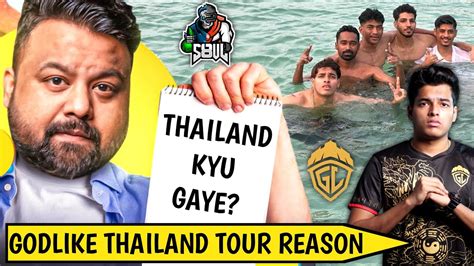 GOLDY BHAI REVEALS WHY GODLIKE VISITED THAILAND BGMI UNBAN BGMI