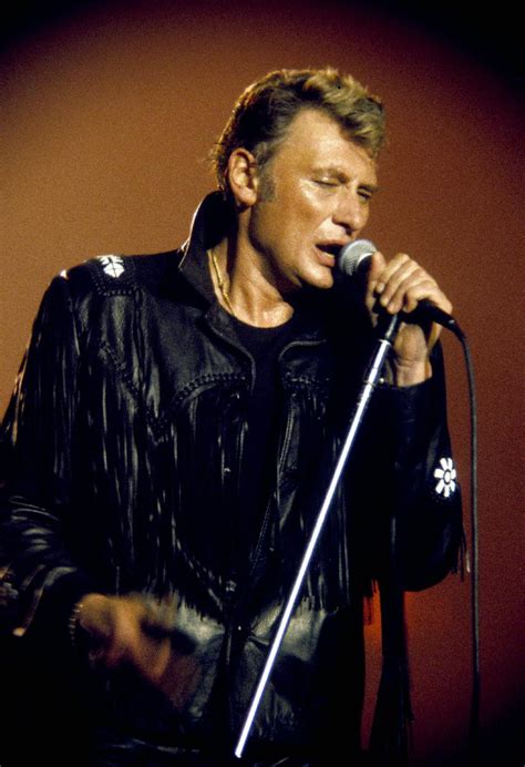 Photographie Couleur De Johnny Hallyday