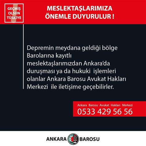 Av Gizay Dulkadir On Twitter Rt Ankarabarosu Meslekta Lar M Za