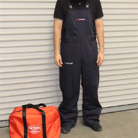 Mitchell Instrument 20 Cal Cm2 Arc Flash Protection Bib Overalls