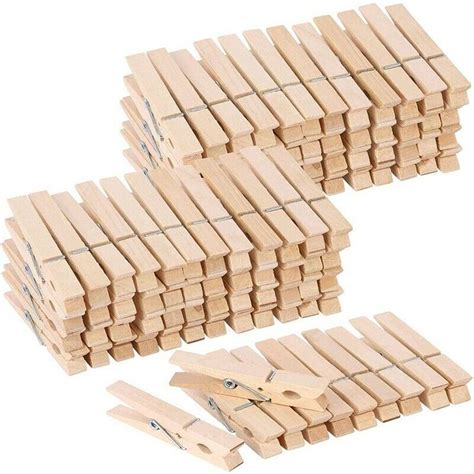 Pcs Large Wooden Clothespins Bulk Heavy Duty Clothes Pins For