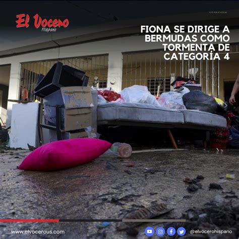 Fiona Se Dirige A Bermudas Como Tormenta De Categor A