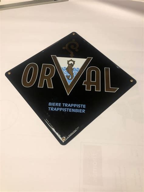 Orval Emaillerie Belge Enamel Sign 1 Catawiki