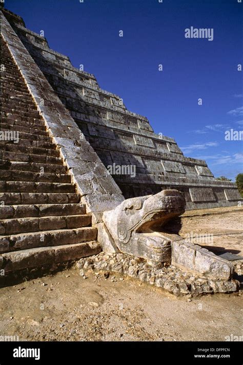 Stone Serpent The Kukulkán Pyramid Chichén Itzá The Temple of Kukulkan