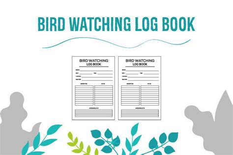 Bird Watching Logbook Graphic By Gfx Studio Creative Fabrica